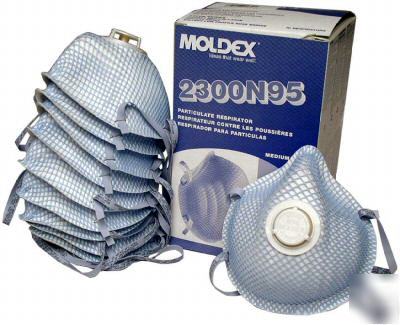 Dust mask disposable respirator n-95 moldex 9300