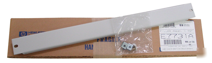 Hp agilent E7731A blank rack filler panel 1.75 inch