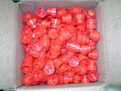 Lot of 500 plastic plugs for hydrualic components