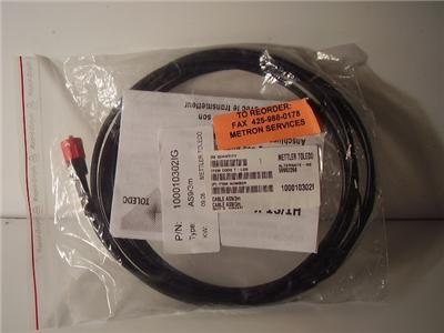 New mettler toledo ph electrode cable ht/st-koax 5 AS9