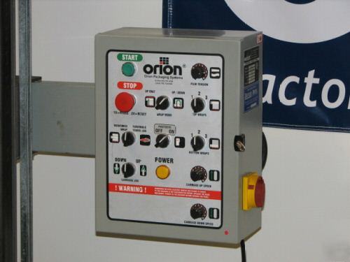 Orion semi-automatic (h-66) stretch wrapping machine