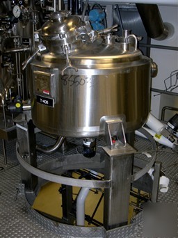 Used: northland stainless reactor, 50 gallon, 316L stai