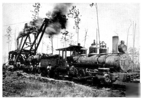 1905 logging with steam e-book on cd-r donkey engine