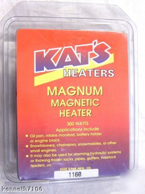 300 w magnetic heater kat's 1160 heat magnet heaters fs