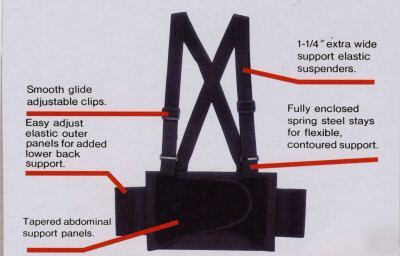 New lower back lift back support safety belt