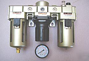 New stc pneumatic filter-regulator-lubricator combo 1/2