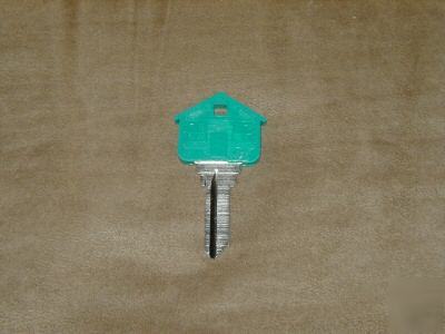 SC1 green house key blank