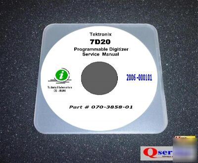 Tektronix tek 7D20 digitizer - service manual