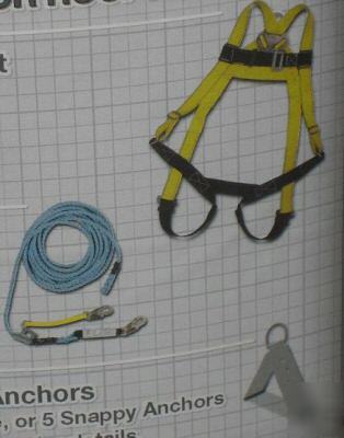 Guardian bucket of safe-tie 50' w/ temper harness * *