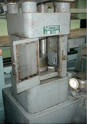 M & n mod. 13-1H 500 ton 4-post hydraulic hobbing press