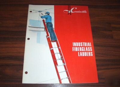 1974 louisville industrial fiberglass ladders catalog 
