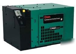 5.5 kw generator, diesel, 1 phase, enclosed