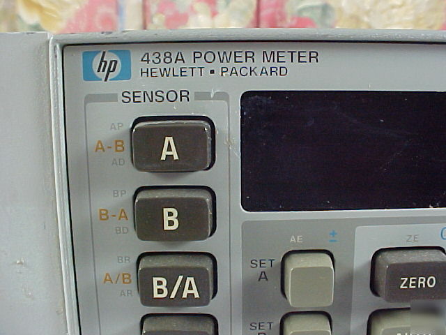 Agilent / hp 438A dual power meter