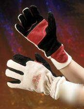 Alliance level 3 leather firefighting gloves - large