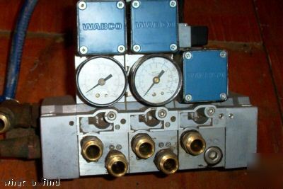 Ceram rexroth wabco air solenoid valves & manifold 2440