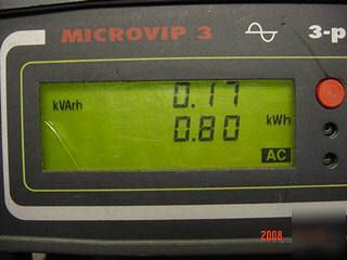 Elcontrol microvip 3 energy analyzer power analyzer