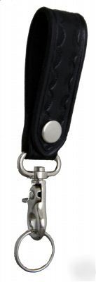Hwc police duty bw leather bw key ring holder