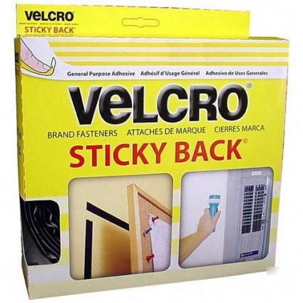 Lot of 3 roll velcro brand sticky back tape white beige