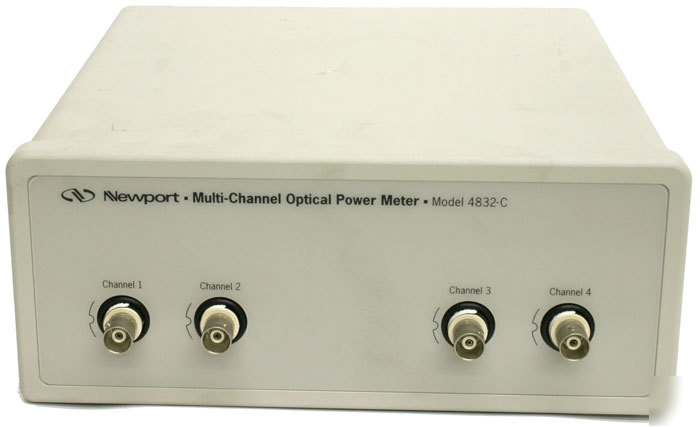 New port multi-channel optical power meter 4832-c 4 ch