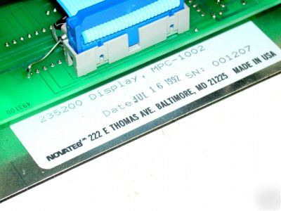 New novatec microprocessor dryer controller mcd-1002 