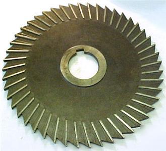 Plain tooth side milling cutter 8