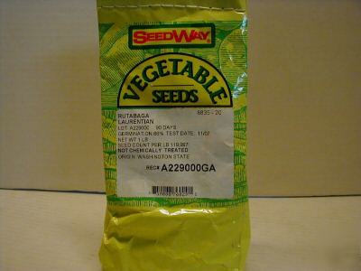 1 lb pkg of seedway laurentian rutabaga seeds