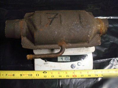 Scrap catalytic converter for recycle only, used #7