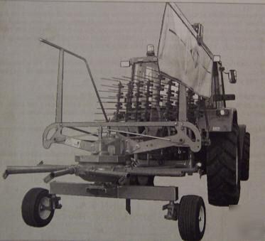 Kuhn ga 4121 gm rotary hay rakes operator's manual