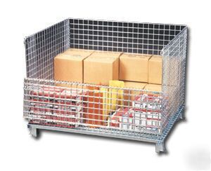 P29-1 collapsible wire mesh basket/shipping container