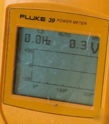 Fluke 39 power meter analyzer