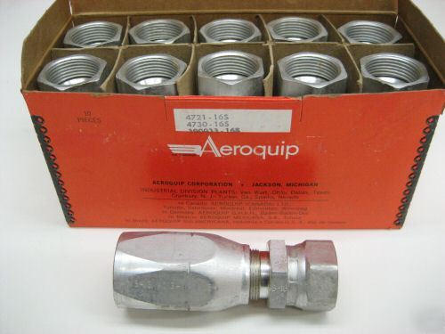 Aeroquip 4721-16-16S hydraulic fitting 1