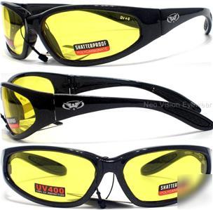 Hercules safety glasses sunglasses global vision yellow