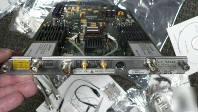 Hp 16534A dc-500MHZ 2CH digital o-scope module & 10441A