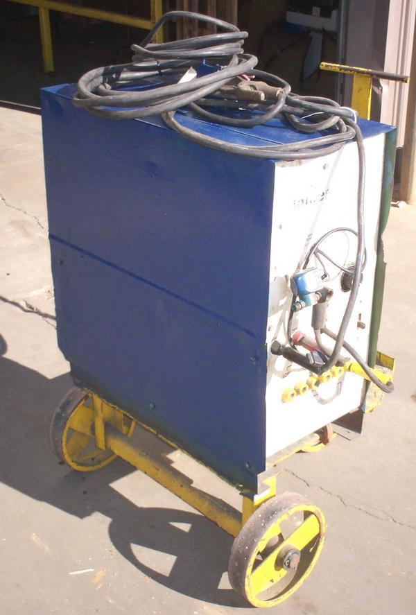 Miller millermatic 35 mig welder w/ wire feeder on cart