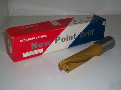 New $344+ mitsubishi point carbide tip drill 1.280