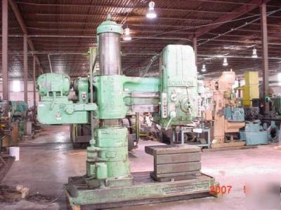 One preowned carlton radial arm drill 13