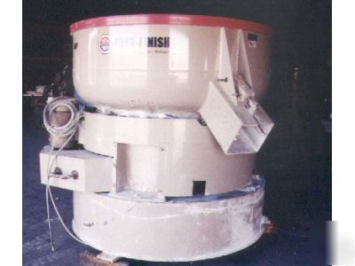 Roto-finish vibratory bowl 15 cubic foot