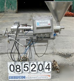 Used: hinds bock 6 oz stainless steel, pneumatically op