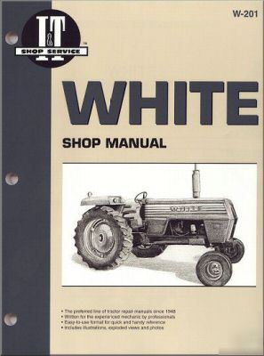 White i&t shop service repair manual w-201