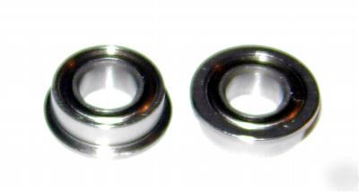 (10) MF84-zz flanged bearings,MR84, 4X8 mm 4 x 8,abec-3