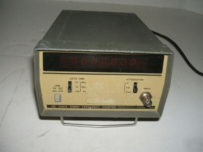 Hp frequency counter model 5381A