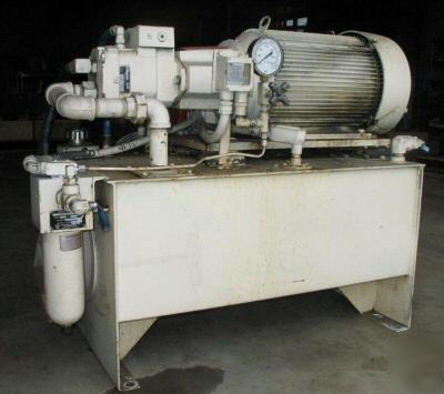 Hydraulic pump unit oilgear model pvw 15QL say cn