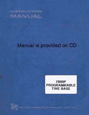 Tek 7B90P service/op manual in 2 res w/txtsrch+extras