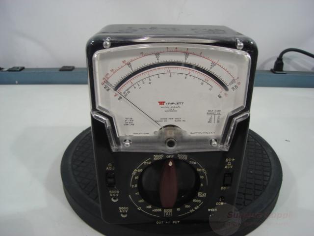 Triplett 630-apl type 4 voltmeter