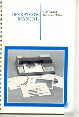 7470A operators manual