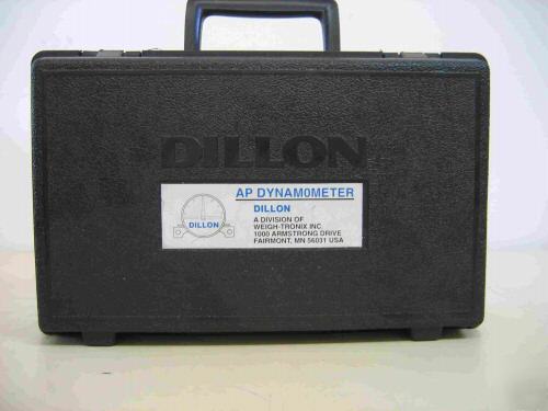 Dillon ap dynamometer, 2000LB. capacity, 20LB. accuracy