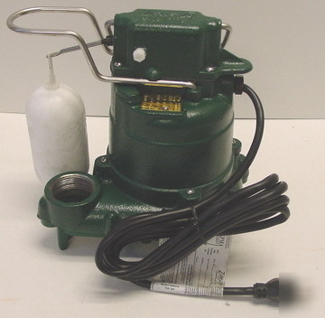 New zoeller residential sump pump 3/10 hp 115V 43 gpm