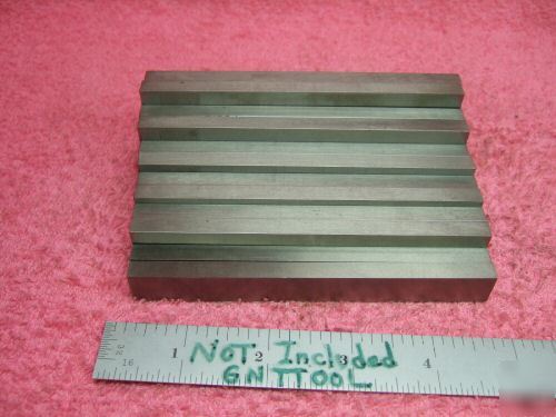 Parallel set toolmaker made 6PAIR 12PIECES air-hardened