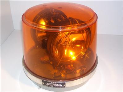 Federal signal corporation ms strobe amber light 28DC
