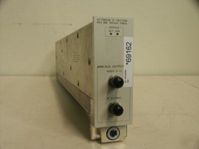 Hp 70903A 100KHZ - 3MHZ if section for 70000-series.